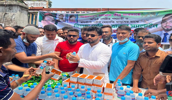 মানুষের পাশে দাঁড়ায় বিএনপি আওয়ামী লীগ ত্রাণ চুরি করে: ইশরাক