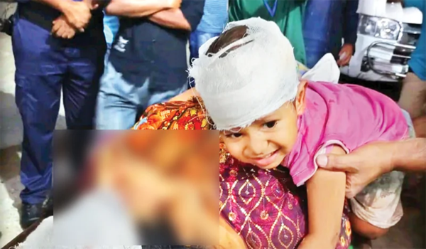 সিলেটের অবুঝ শিশু জানে না তার মা কখনও জেগে উঠবে না