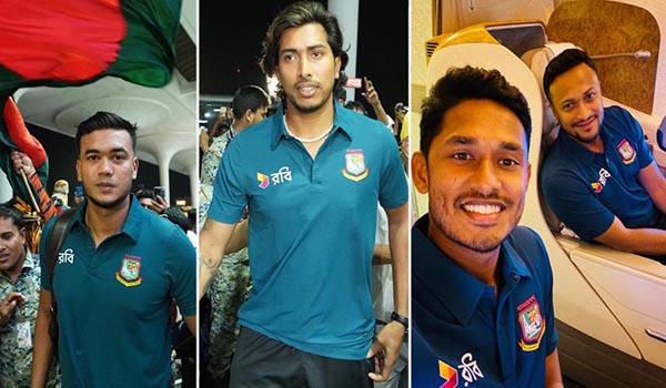 বিশ্বকাপ খেলতে দেশ ছাড়ল বাংলাদেশ দল