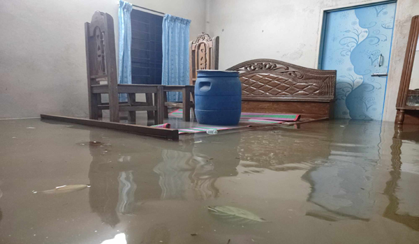 ভারী বৃষ্টিতে ডুবল সিলেট