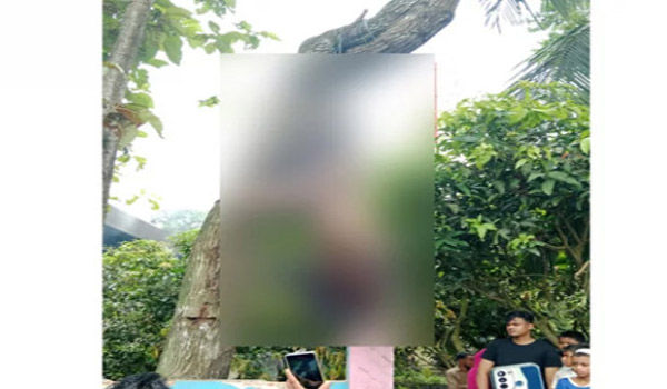 হবিগঞ্জে পুলিশকে হত্যার পর গাছে ঝুলিয়ে রাখে জনতা