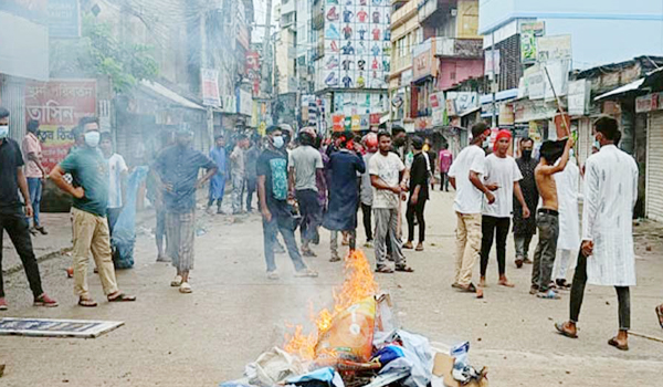 আ.লীগ অফিসে আগুন হবিগঞ্জে