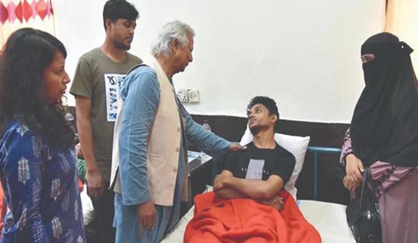 আন্দোলনে আহতদের চিকিৎসার খরচ দেবে সরকার