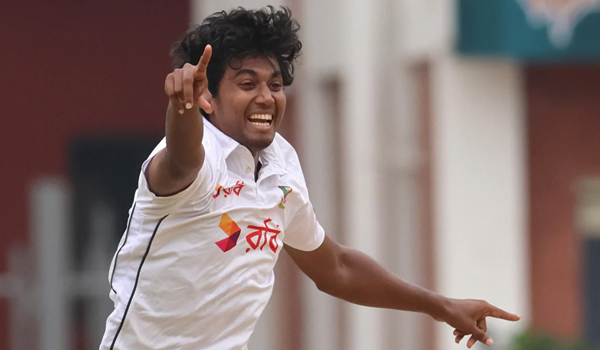 হাসান মাহমুদের ফাইফারে ৩৭৬ রানে থামলো ভারত