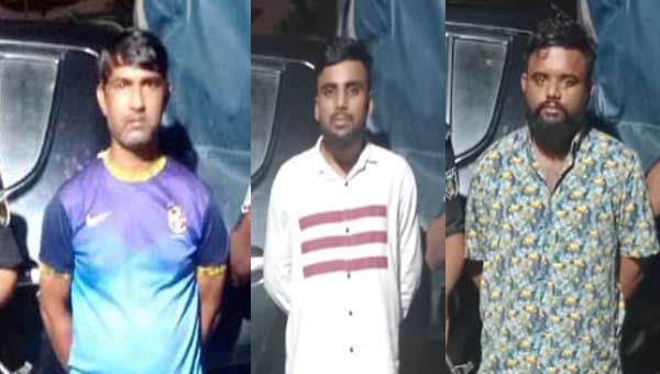 সিলেটে পৃথক পৃথক অভিযানে ছাত্রলীগ ও শ্রমিকলীগের নেতাসহ এক ক্যাডারকে গ্রেফতার করেছে র‌্যাব-৯। বুধবার নগরীর বিভিন্ন স্থান থেকে তাদেরকে গ্রেফতার করা হয় বলে জানিয়েছে র্যাবের গণমাধ্যম শাখা। গ্রেফতারকৃতরা হলেন সিলেট মহানগরের ৪নং ওয়ার্ড ছাত্রলীগের সভাপতি ও আম্বরখানা বনশ্রী আবাসিক এলাকার মৃত আবদুল লতিফ শেখের ছেলে শহীদ শেখ (২৮), ১৬নং ওয়ার্ড শ্রমিকলীগের সভাপতি ও চারাদিঘীরপাড়ের আবদুল লতিফের ছেলে আজিজুল হাকিম রাজু (২৮) এবং বুলেট মামুনখ্যাত ক্যাডার বাহিনীর অন্যতম সদস্য ও বালুচর এলাকার লুকমান মিয়ার ছেলে আবদুল্লাহ (২৪)। র‌্যাব-৯ এর সহকারী পুলিশ সুপার ( মিডিয়া) মো. মশিহুর রহমান সোহেল জানান, নগরীর জেলরোড এলাকা থেকে শহীদ শেখ, নয়াসড়ক এলাকা থেকে আজিজুল হাকিম রাজু ও উত্তর বালুচর থেকে আবদুল্লাহকে গ্রেফতার করা হয়। তাদের বিরুদ্ধে বৈষম্যবিরোধী ছাত্র আন্দোলনে হামলার অভিযোগে বিস্ফোরক আইনে কোতোয়ালী থানায় মামলা রয়েছে। তাদের বিরুদ্ধে আইনী ব্যবস্থা গ্রহণ করার বিষয়টি প্রক্রিয়াধীন।