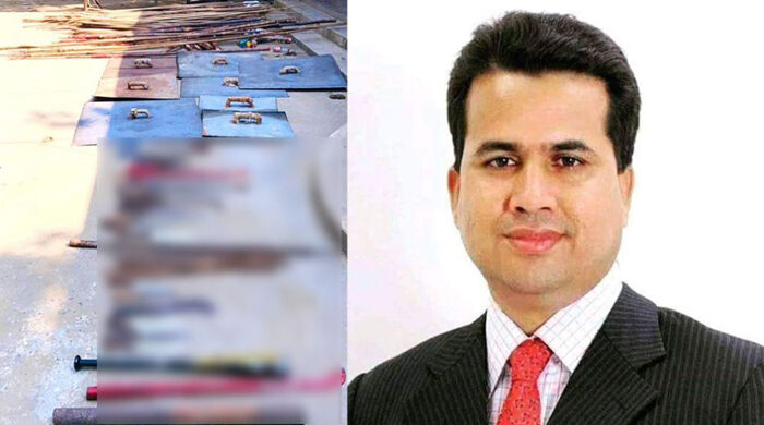 যৌথ বাহিনীর অভিযানে যুবলীগ নেতার বাড়ি থেকে বিপুল অ স্ত্র উদ্ধার