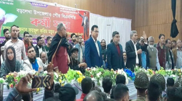 তৃণমুল পর্যায়ে দলকে শক্তিশালী করুন বড়লেখায় বিএনপির কর্মীসভায়-ফয়জুল করিম