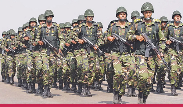 বাংলাদেশ সেনাবাহিনীতে নিয়োগ
