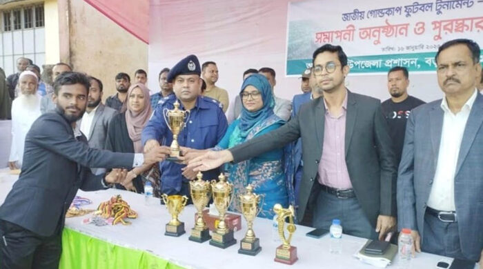 বড়লেখায় জাতীয় গোল্ডকাপ ফুটবল টুর্নামেন্টের ফাইনাল অনুষ্ঠিত