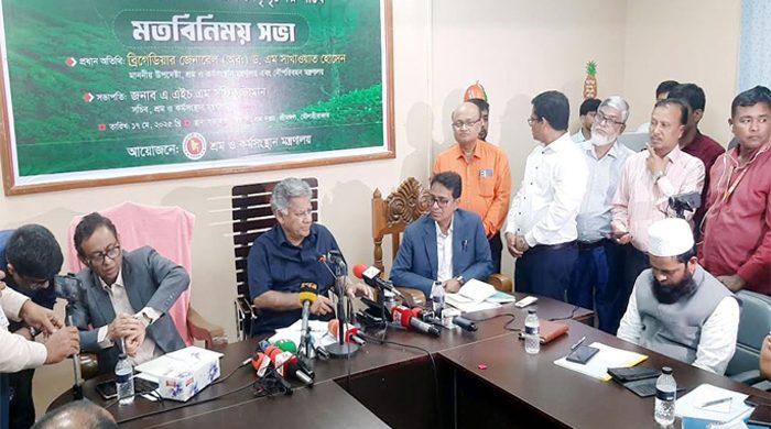 নির্বাচন নিয়ে যাদের চিন্তা করার কথা তারা করবে : সাখাওয়াত হোসেন