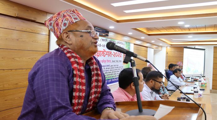বিশ্ববিদ্যালয়ে জ্ঞান সৃষ্টি, লালন ও বিতরণ করতে হবে ------- সিকৃবি ভিসি