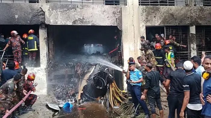 বিমান দুর্ঘটনায় মৃতের সংখ্যা ৩৪, চিকিৎসাধীন ৪৮