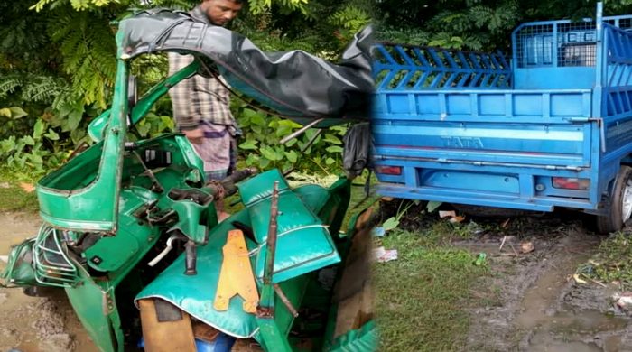 বিশ্বনাথে সড়ক দুর্ঘটনায় অটো চালক নিহত