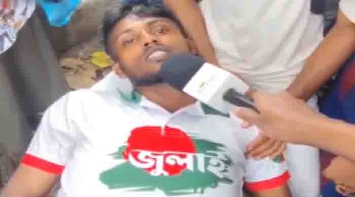 এমসি কলেজ থেকে মেট্রিক পাস’কে এই ‘জুলাইযোদ্ধা’?