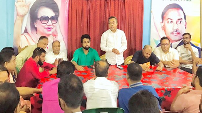 সিলেট জেলা যুবদলের উদ্যোগে যুবদলের প্রতিষ্ঠাবার্ষিকী সফল করতে প্রস্তুতি সভা গণতন্ত্র রক্ষার লড়াইয়ে যুবদল এখনো রাজপথের অগ্রভাগে: এডভোকেট মোমিন