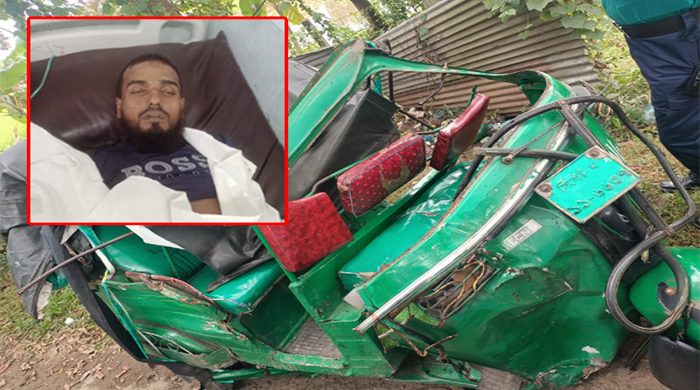 খাদিমপাড়ায় ট্রাক চাপায় চালকের মৃত্যু