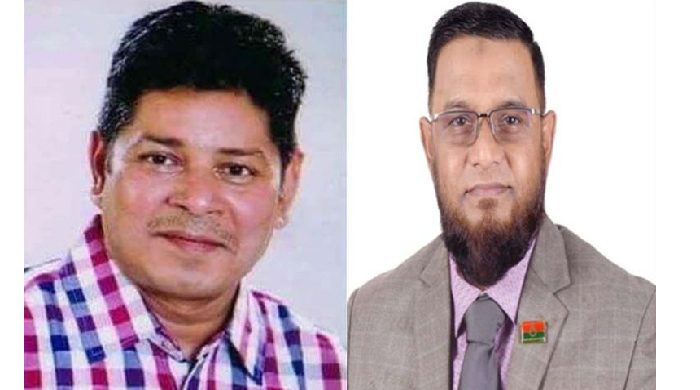রেডক্রিসেন্ট সিলেটের সহ-সভাপতি সেলিম ও সাধারণ সম্পাদক মাহবুব