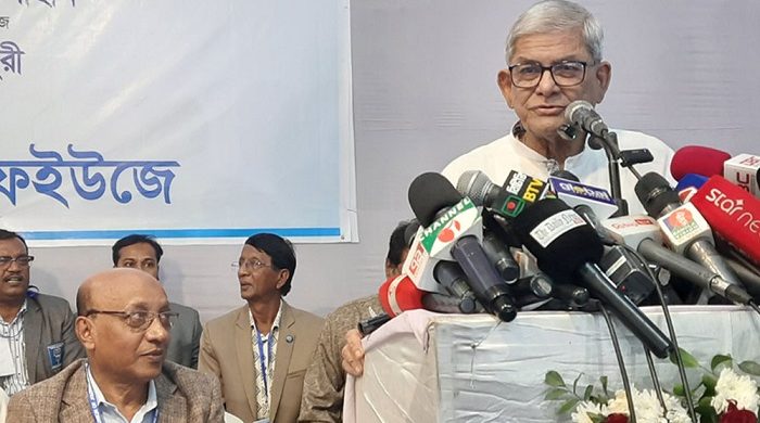 দলীয় লেজুড়বৃত্তিতে সাংবাদিকদের সমস্যার সমাধান হবে না : মির্জা ফখরুল