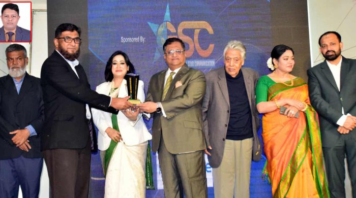 গ্লোবাল আইকনিক লিডারশীপ অ্যাওয়ার্ড-২০২৬ পেলেন দিদারুল ইকবাল (S21DAL)