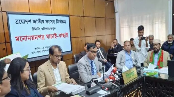 সিলেটের ১৯ আসনে ৩৫ প্রার্থীর মনোনয়ন বাতিল, স্থগিত ৫