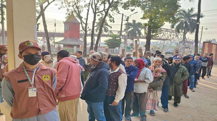 চার ঘণ্টায় সিলেটের ছয় আসনে ভোট পড়েছে ২০ শতাংশ