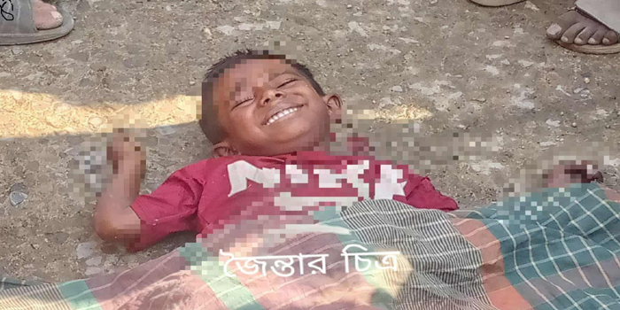 জাফলংয়ে সড়ক দুর্ঘটনায় শিশুর মৃত্যু