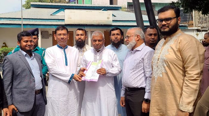 মন্ত্রী আরিফুল হকের কাছে সিলেট বিভাগ গণদাবী ফোরামের স্মারকলিপি প্রদান