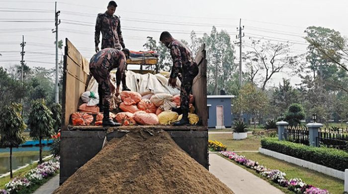 হবিগঞ্জে বিপুল পরিমাণ ভারতীয় অবৈধ জিরা জব্দ