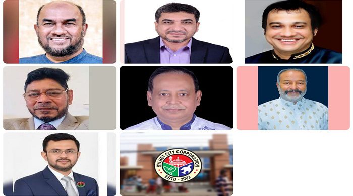 সিলেটে ঈদের শুভেচ্ছার আড়ালে প্রচারে বিএনপির সম্ভাব্য মেয়র প্রার্থীরা