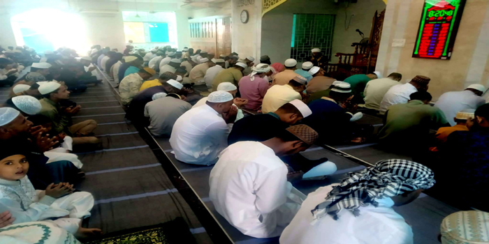 জগন্নাথপুরে শান্তিপূর্ণভাবে ঈদুল ফিতর পালিত