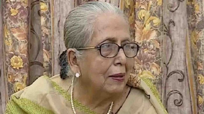 একুশে পদকপ্রাপ্ত কিংবদন্তি কণ্ঠশিল্পী মাহবুবা রহমান মারা গেছেন
