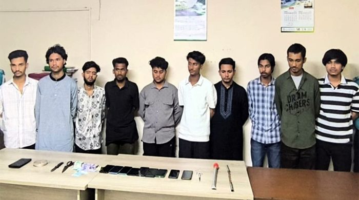 সিলেটে সেই ১০ অপহরণকারী ৩ দিনের রিমান্ডে