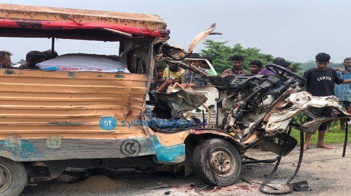 সিলেট-সুনামগঞ্জ সড়কে ফের দুর্ঘটনা, নিহত ২