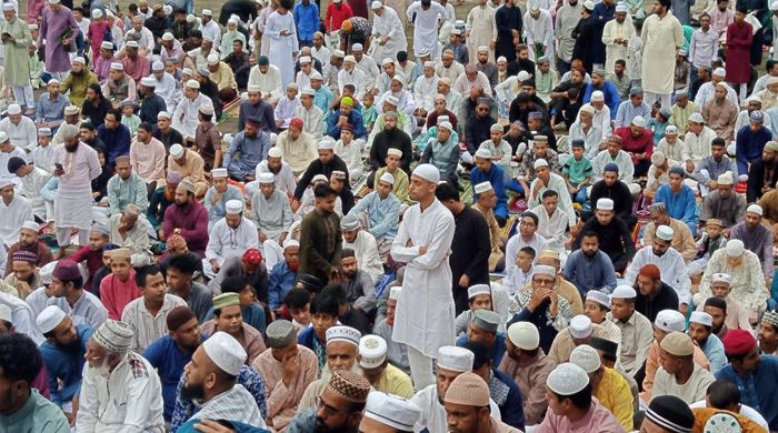 সিলেটের ঈদগাহ ও মসজিদে ঈদুল আজহার জামাত অনুষ্ঠিত