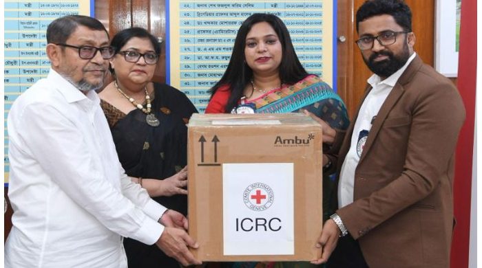 হাম মোকাবিলায় বাংলাদেশকে চিকিৎসা সামগ্রী দিলো আইসিআরসি