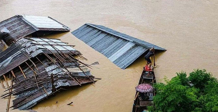 সিলেট জেলায় আকস্মিক বন্যার তীব্র শঙ্কা