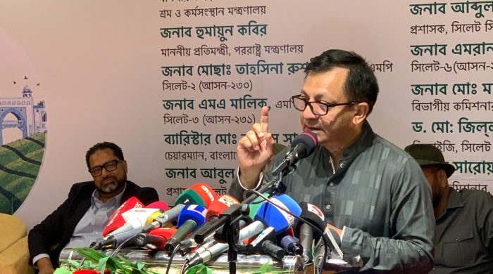 সিলেট নগরীতে একটি বড় পার্ক নির্মাণের পরিকল্পনার কথাও জানান:বাণিজ্যমন্ত্রী