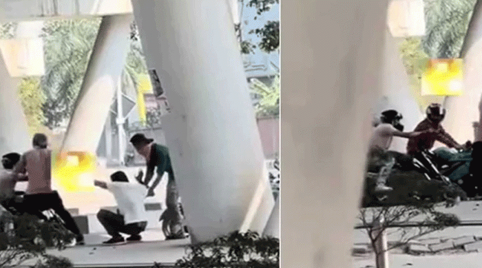 উত্তরায় প্রকাশ্যে অস্ত্র ঠেকিয়ে ছিনতাই