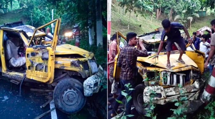 রাঙামাটিতে পিকআপ উল্টে ৪ জন নিহত, আহত ২