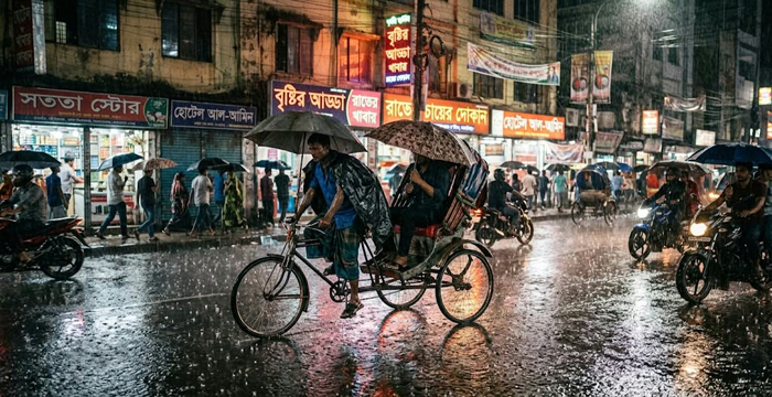 সিলেট অঞ্চলে বৃষ্টি হতে পারে আজ