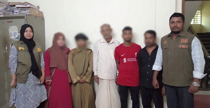 সিলেটে অনৈতিক কর্মকাণ্ডে জড়িত থাকার অভিযোগে নারী-পুরুষসহ আটক ৫
