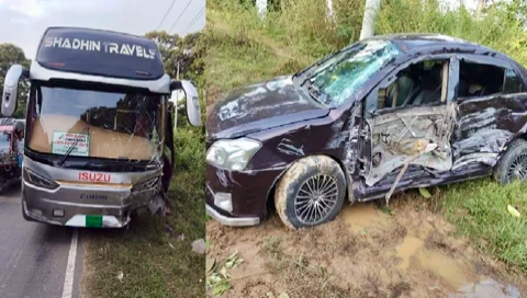 চকরিয়ায় প্রাইভেটকার-বাস সংঘর্ষে শিশুসহ নিহত ২